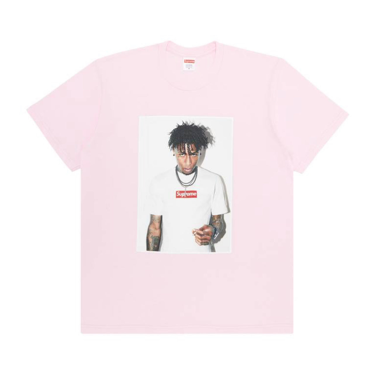 Camiseta Supreme NBA YoungBoy Rosa
