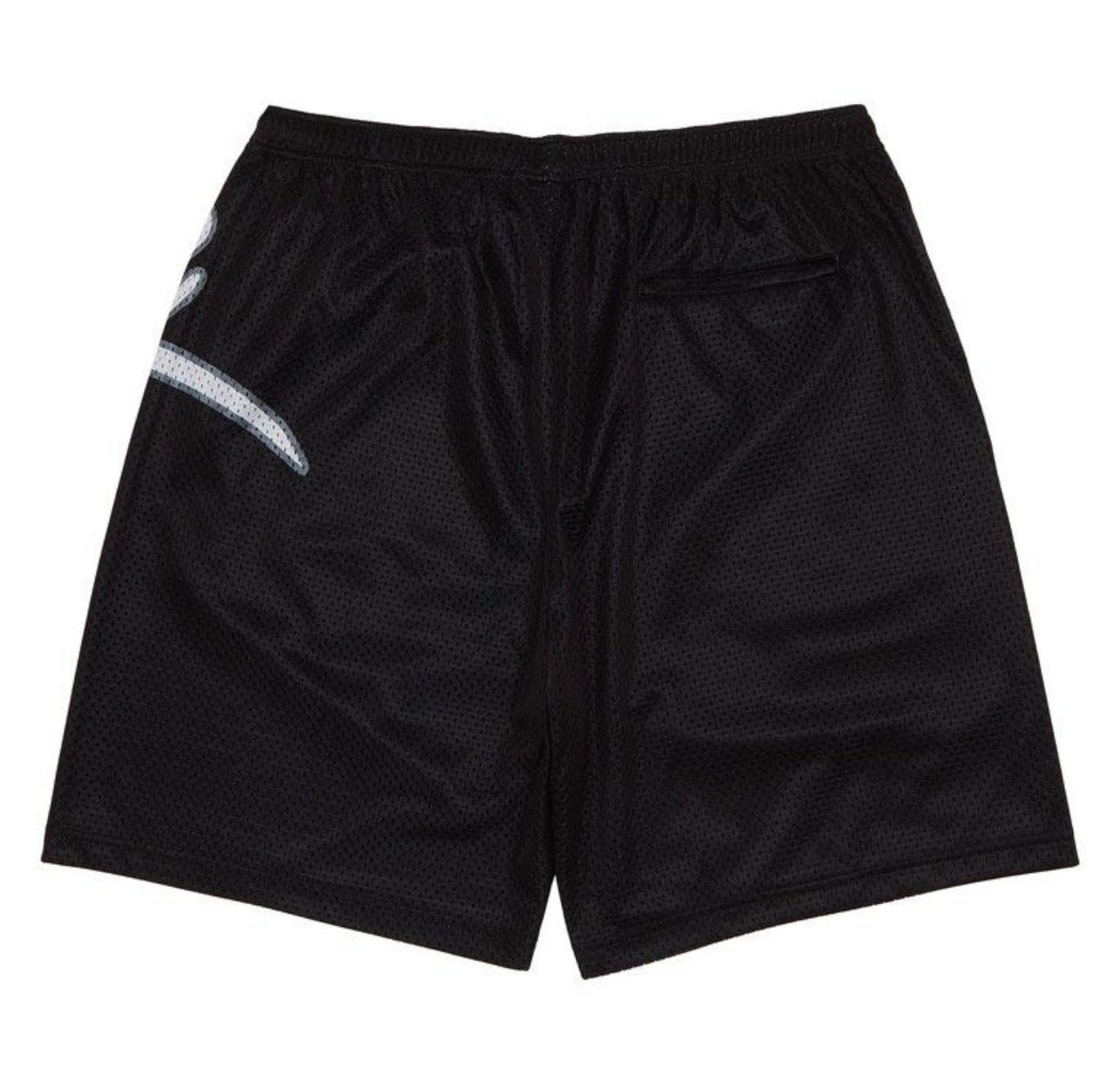 Supreme Big Script Mesh Shorts Black