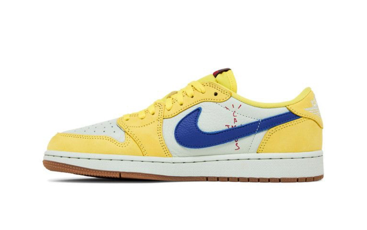 Jordan 1 Low x Travis Scott Canary