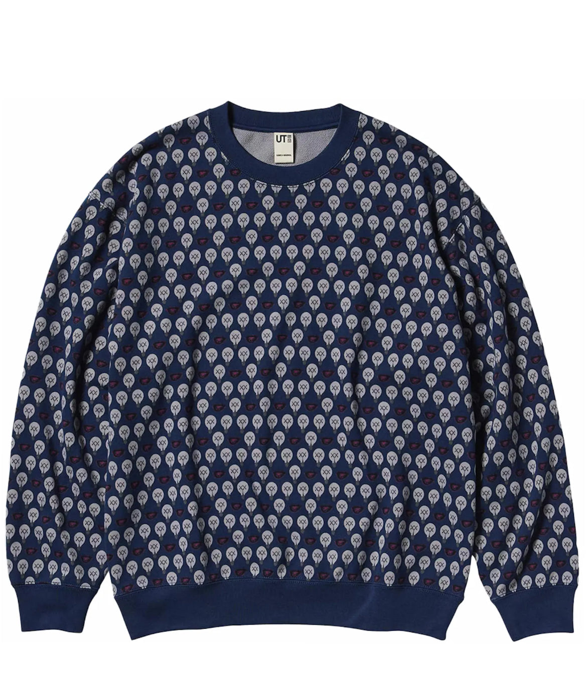 Kaws x Warhol Sweatshirt Navy