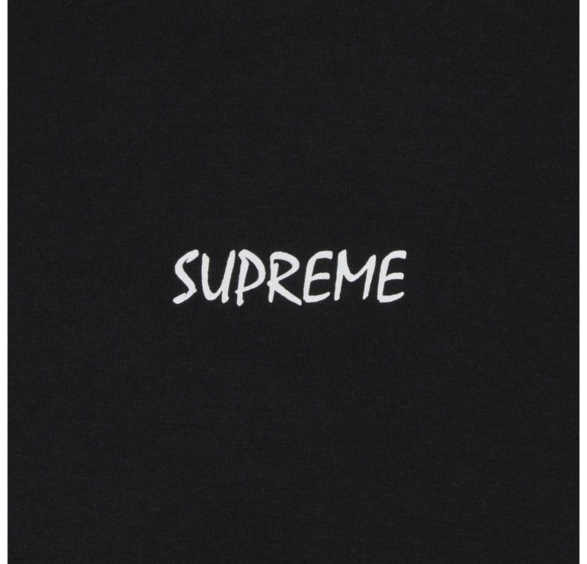 Supreme Black Cat Tee Black