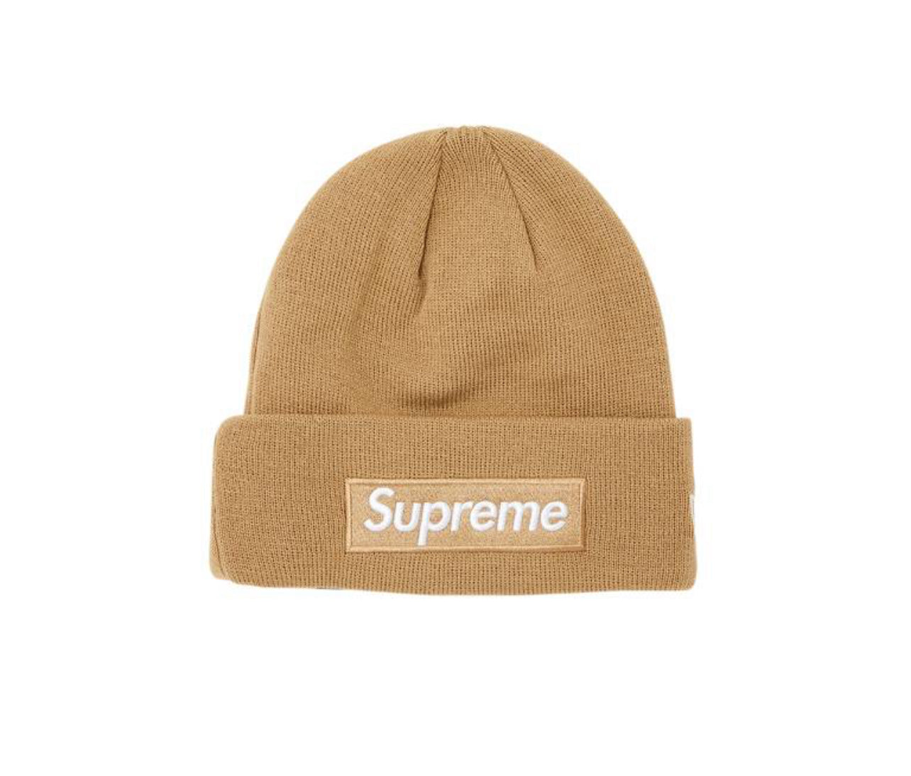 Gorro Supreme New Era Box Logo “Arena Oscura”