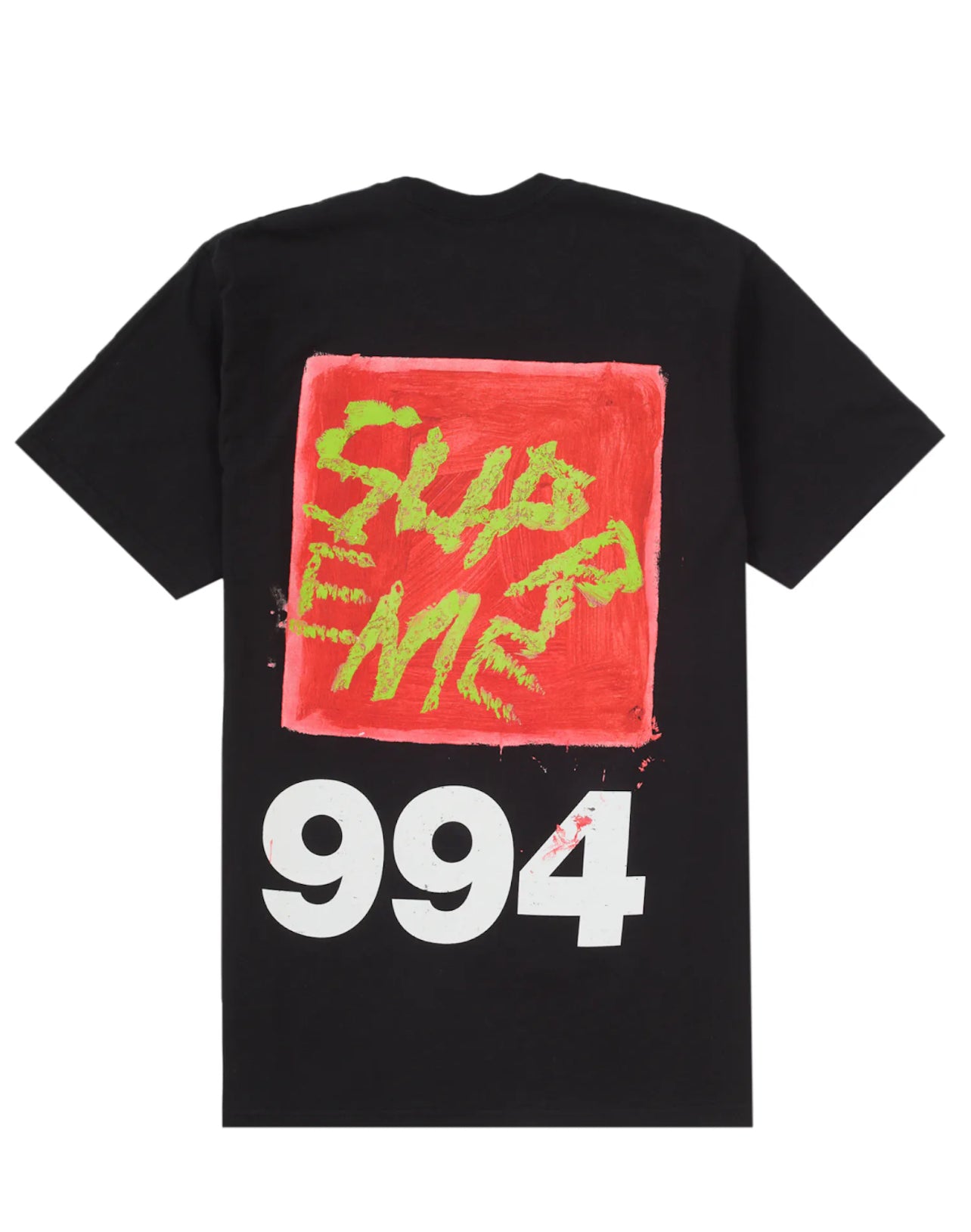 Camiseta Supreme Paint Negra