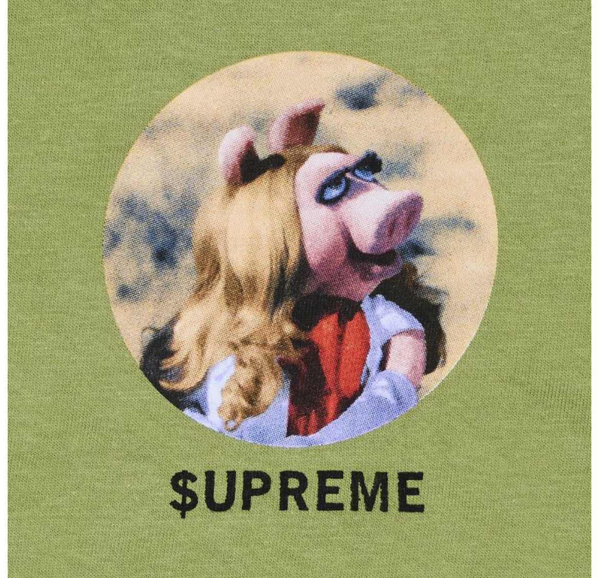 Supreme Miss Piggy Tee Moss