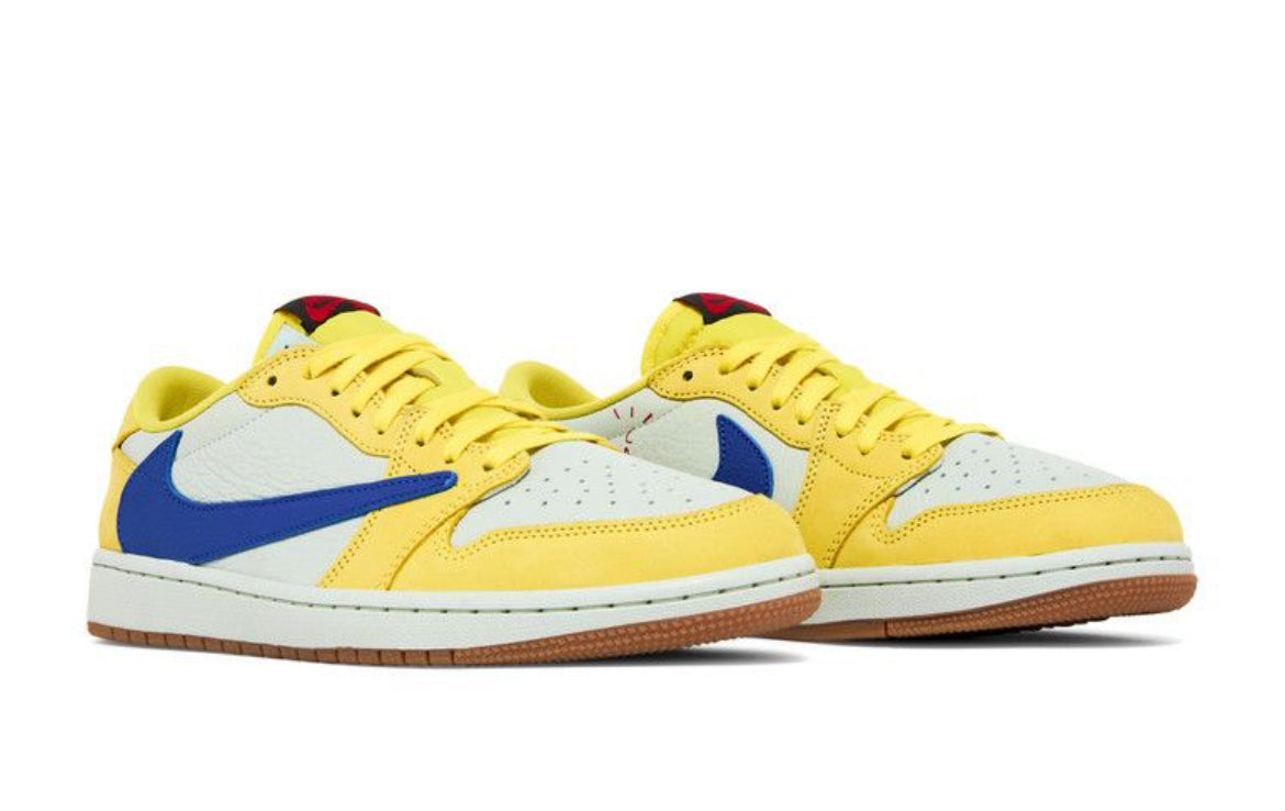 Jordan 1 Low x Travis Scott Canary