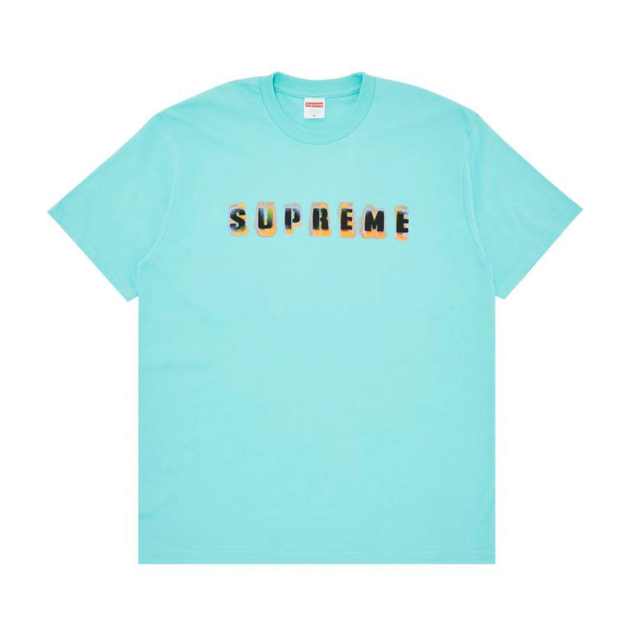 Supreme Stencil Tee “Teal”