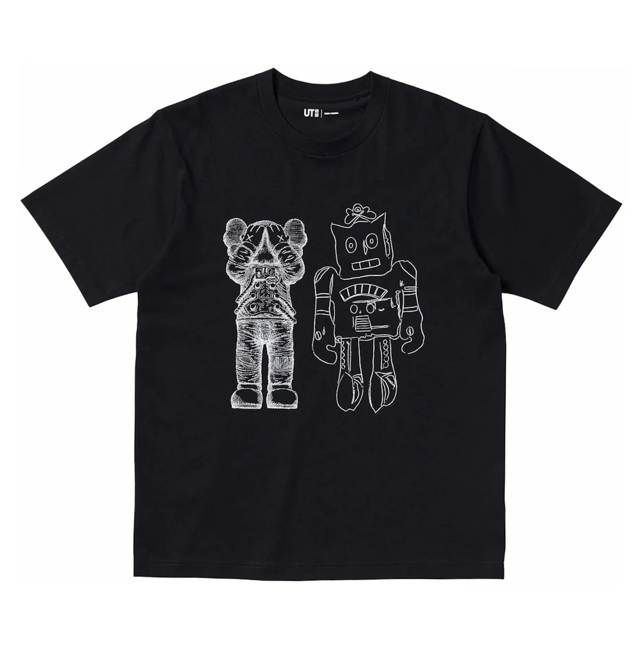 Kaws Warhol Tee Black