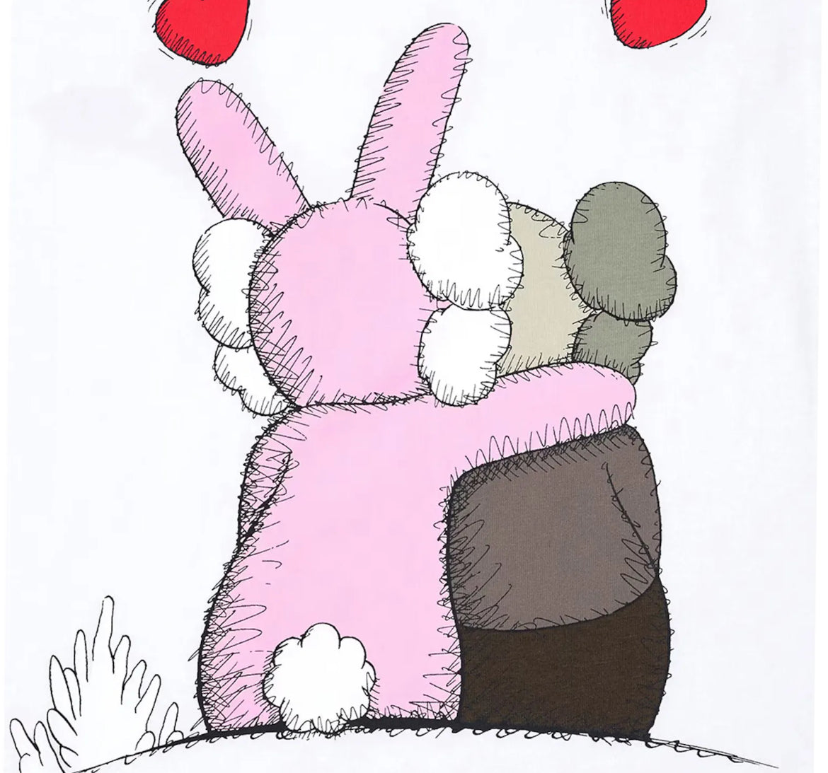 Kaws x Warhol Tee White