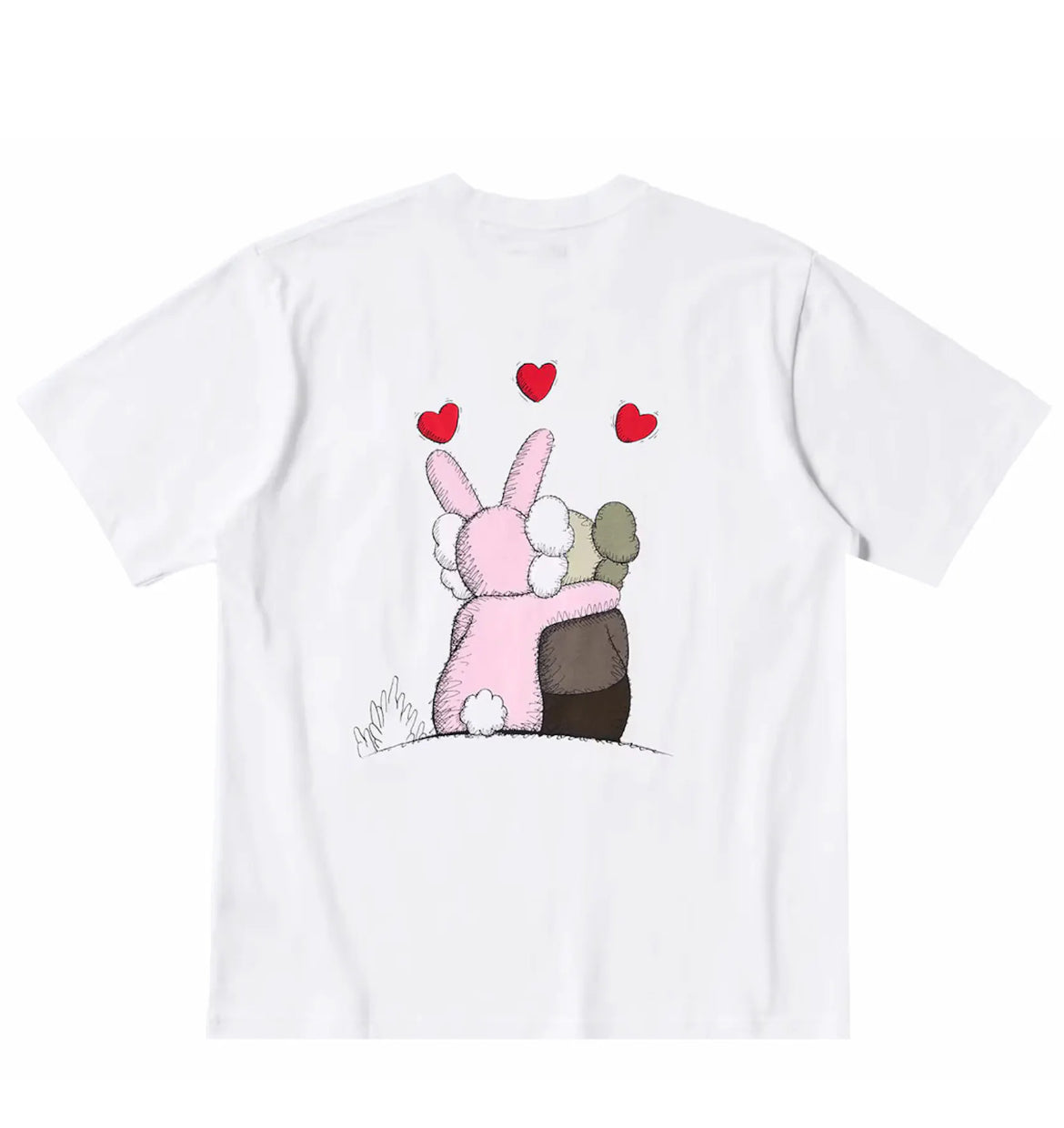 Kaws x Warhol Tee White