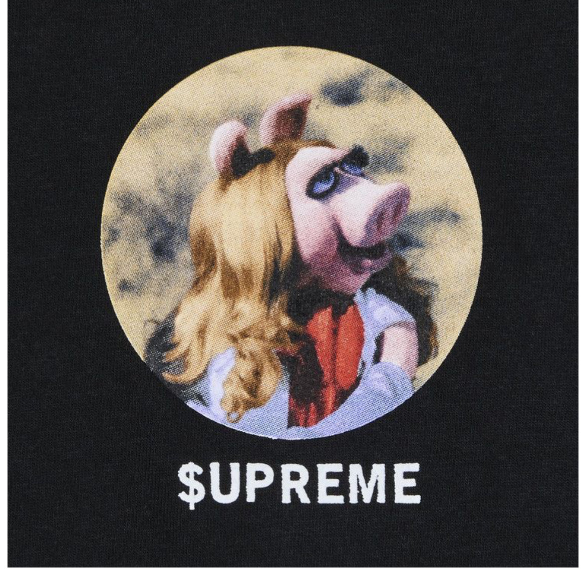 Supreme Miss Piggy Black