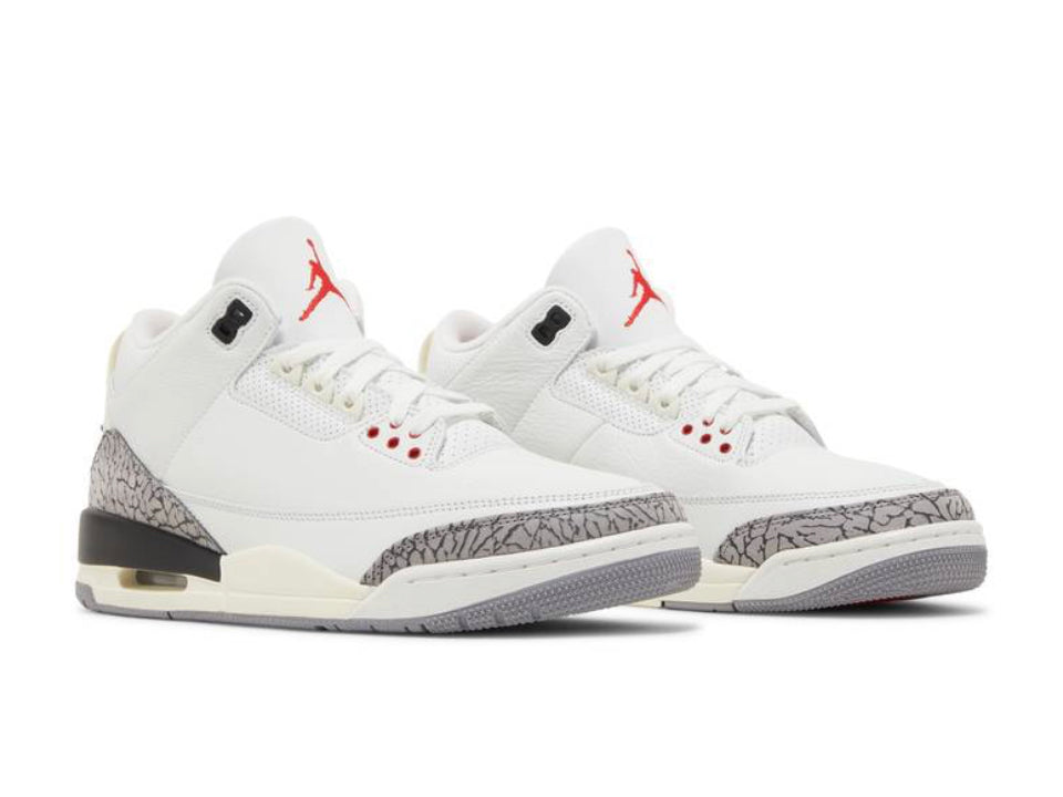 Jordan 3 Cemento Blanco Reimaginado