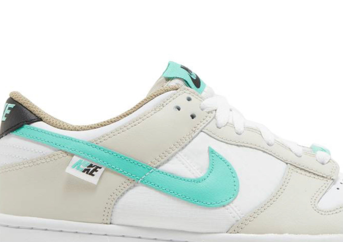 Dunk Low Split Seam Blanco Tan Menta
