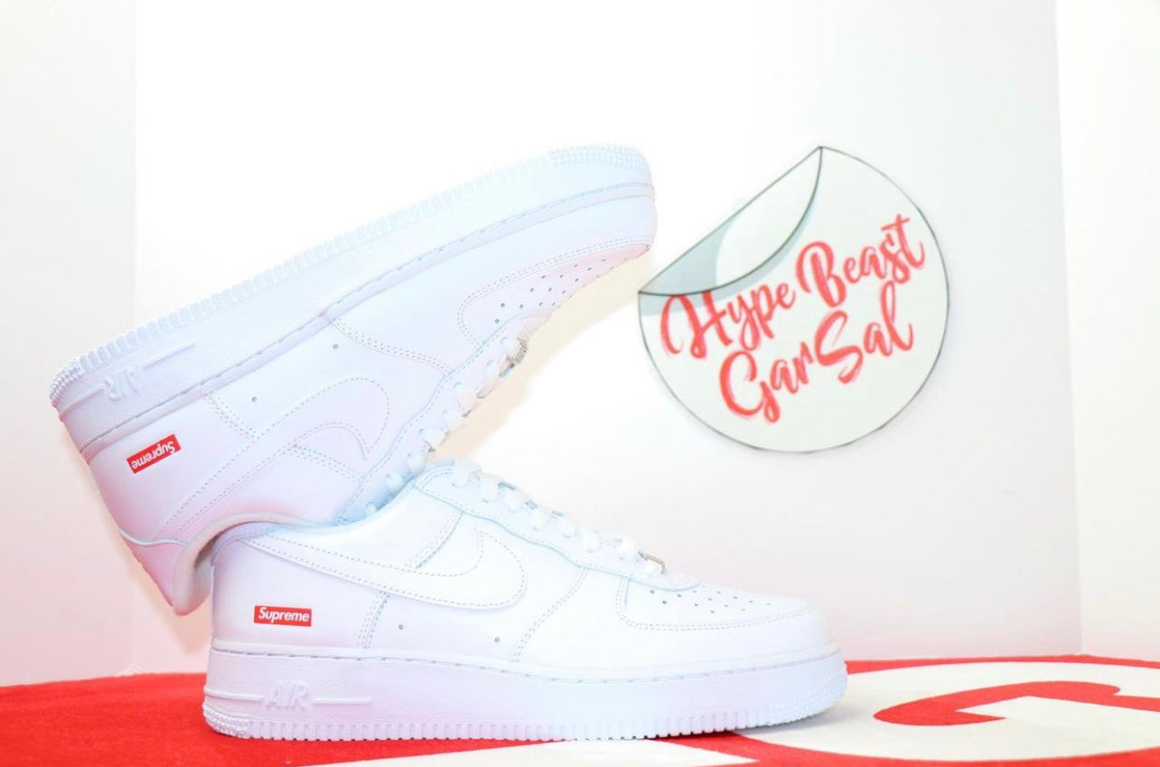 Supreme Air Force 1 Low White