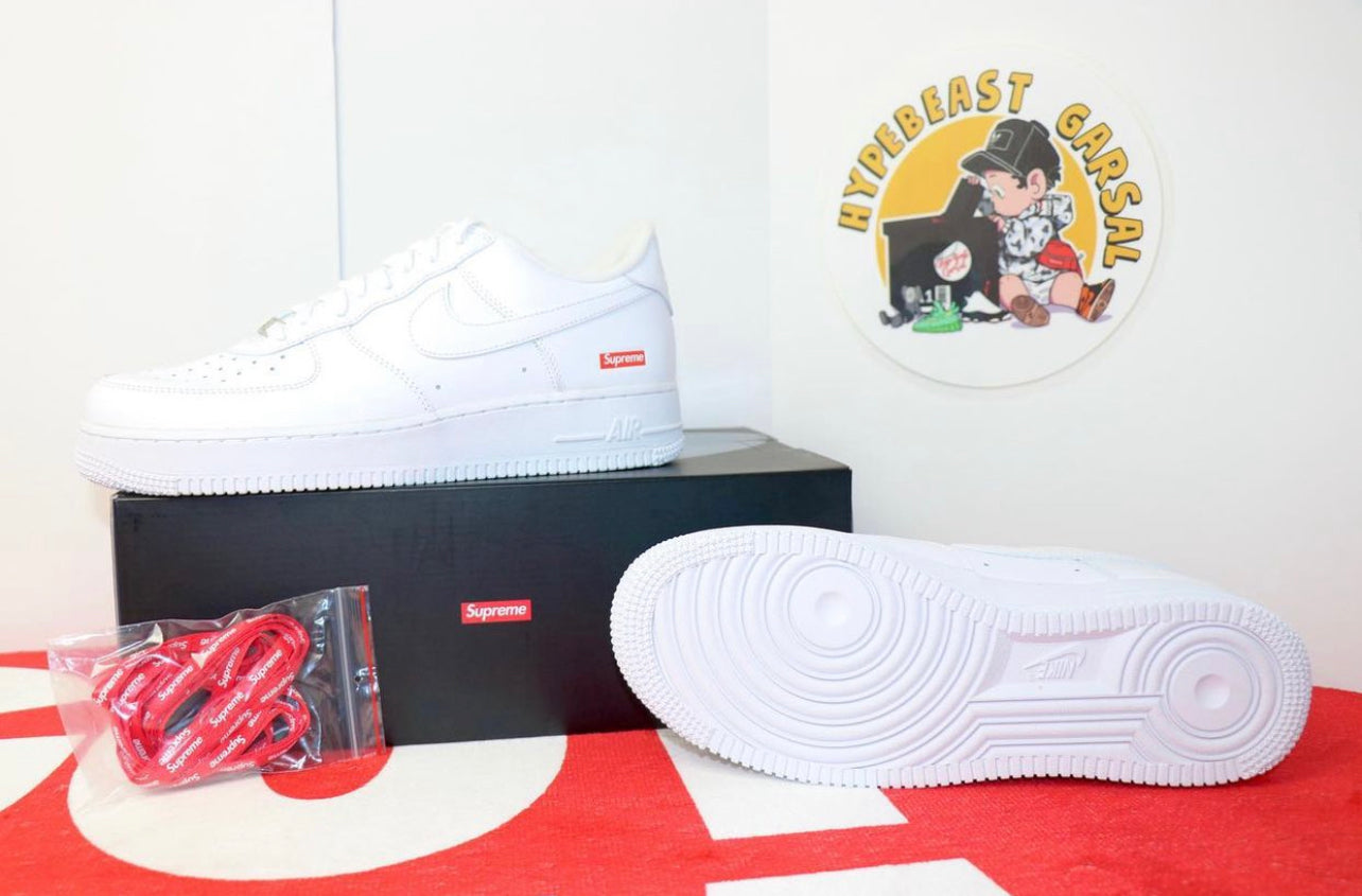Supreme Air Force 1 Low White