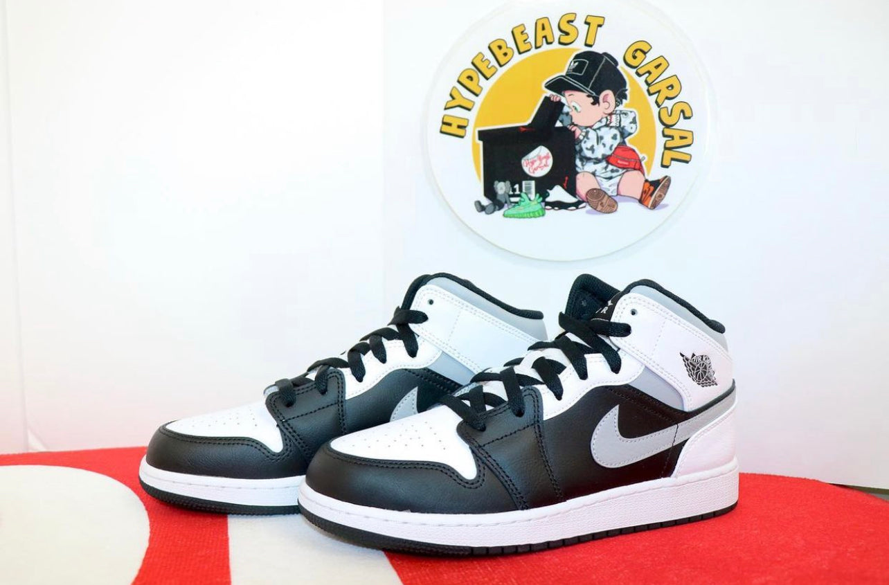 Jordan 1 Mid White Shadow