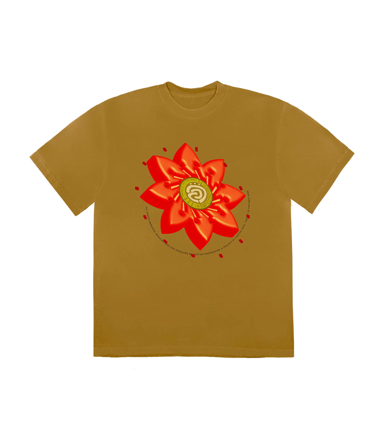 Camiseta Travis Scott Cactus Jack Flor