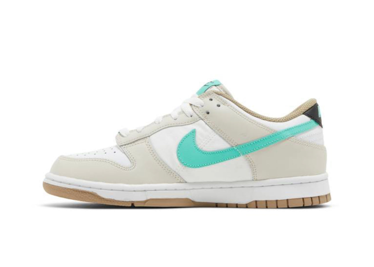 Dunk Low Split Seam Blanco Tan Menta