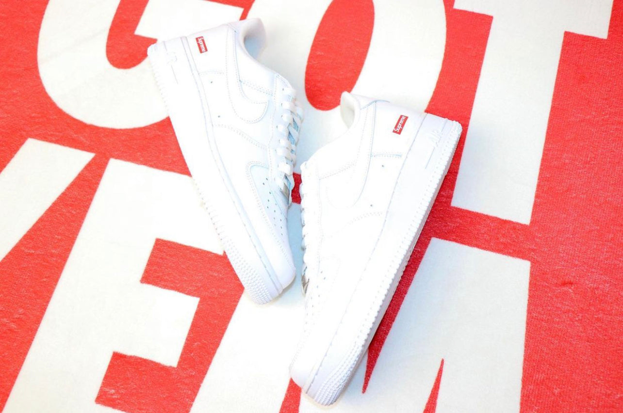 Supreme Air Force 1 Low White