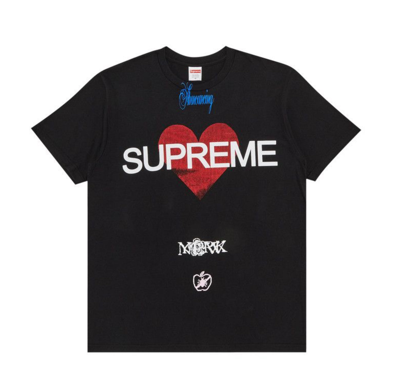 Supreme Announcing Tee Black