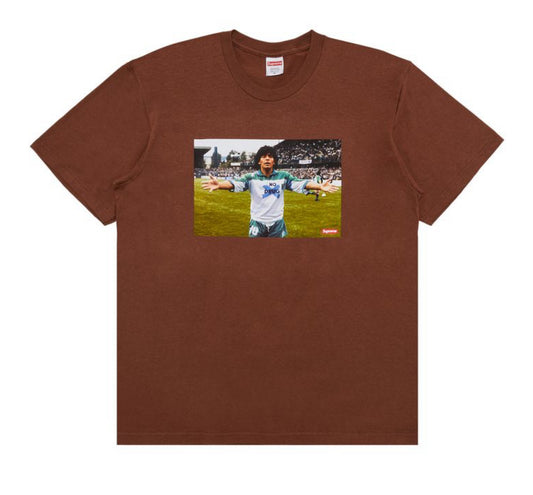Supreme Maradona Tee “Brown”