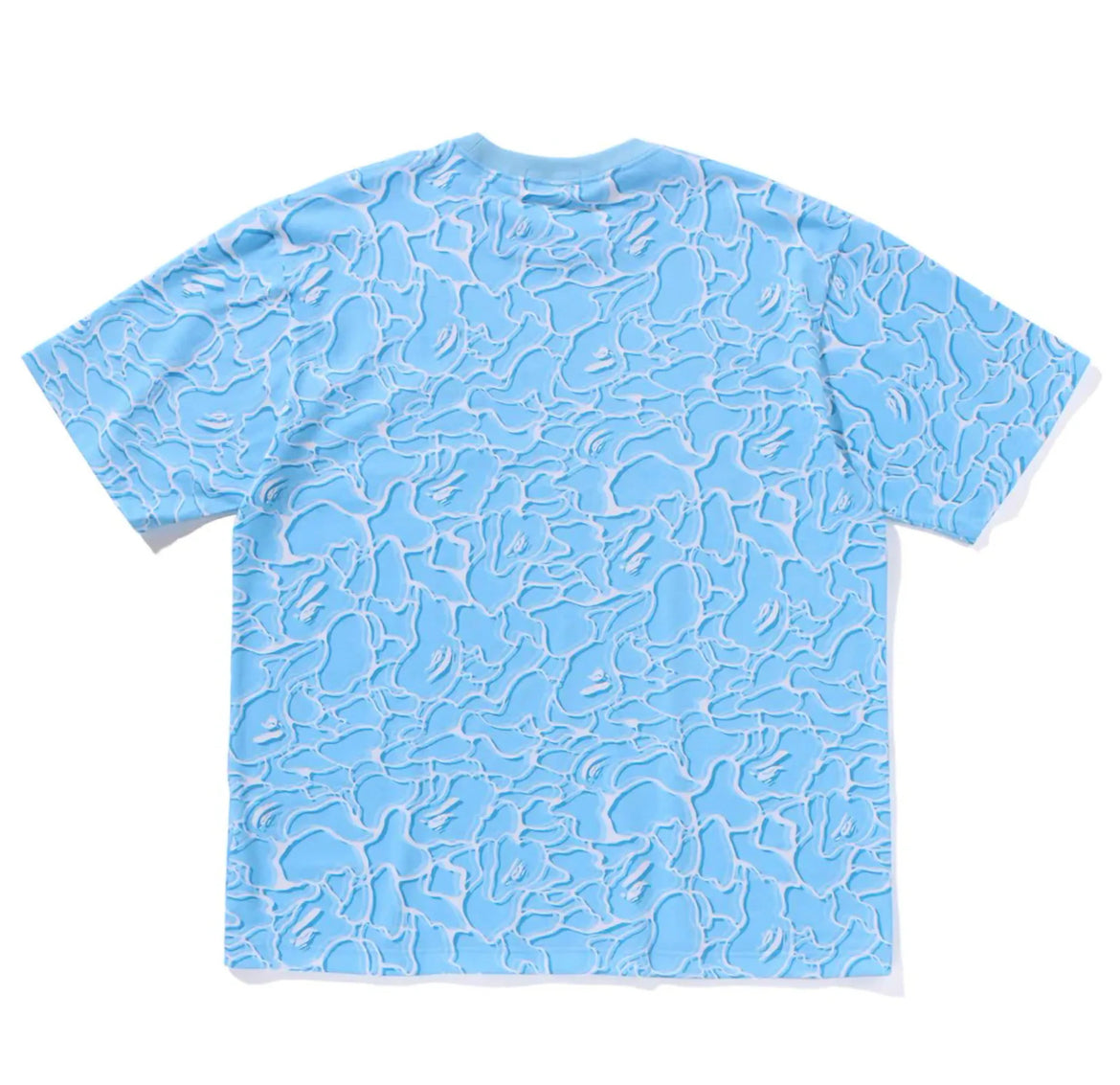Bape Sea Surface Camo Relaxed Fit Tee