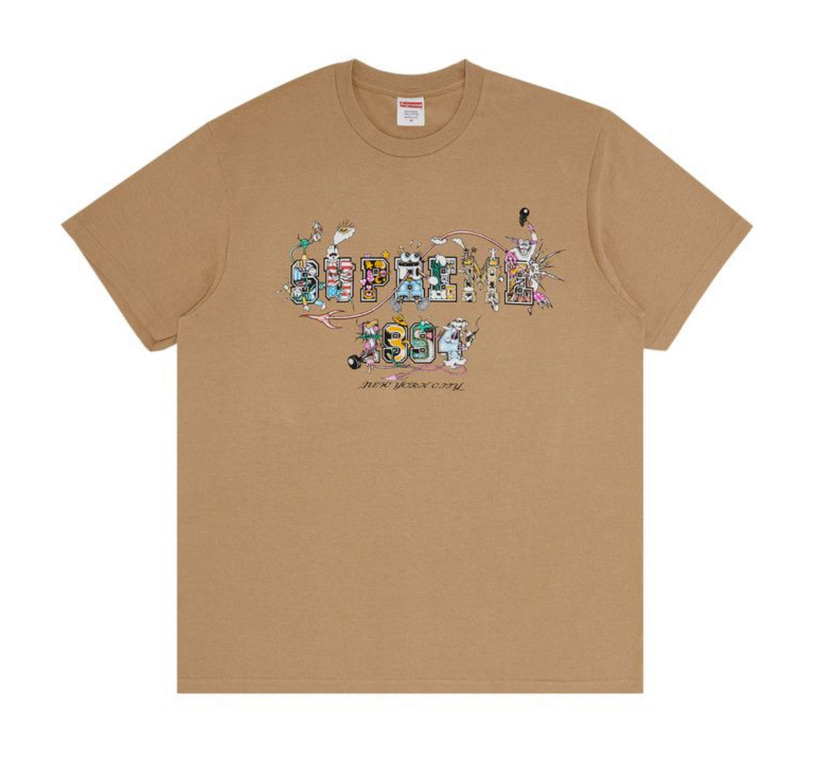 Supreme Varsity Tee Khaki