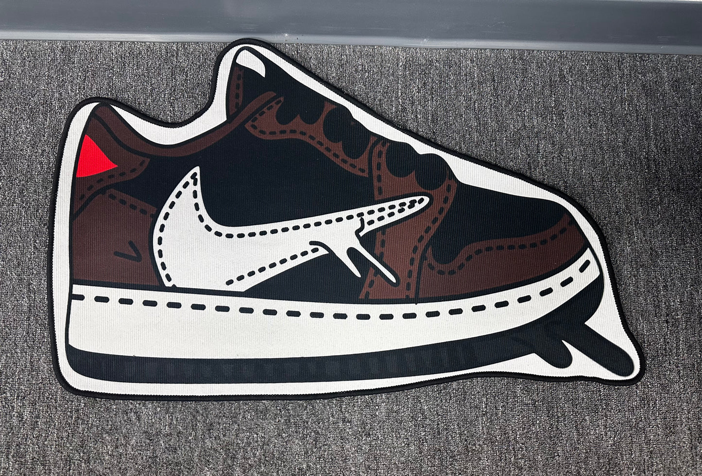 Alfombra personalizada Jordan 1 x Travis Scott