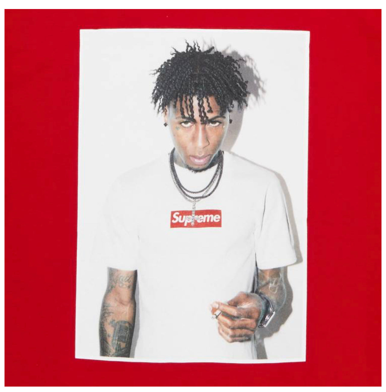 Camiseta Supreme NBA Youngboy “Roja”
