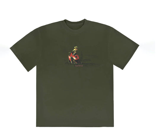 Camiseta Travis Scott Cactus Jack Moto Girl