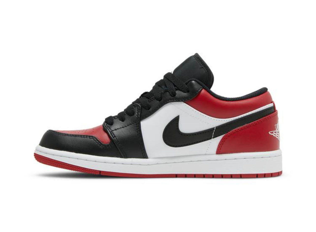 Jordan 1 Low Bred Toe