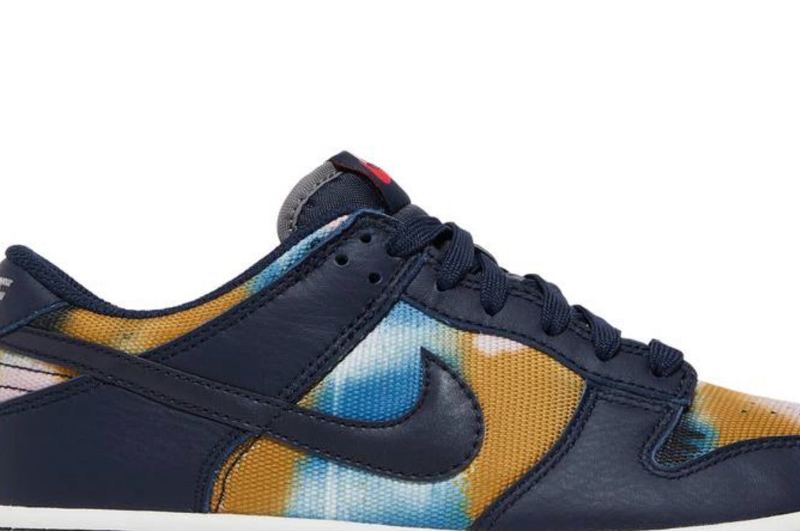 Dunk Bajo Graffiti Azul Marino