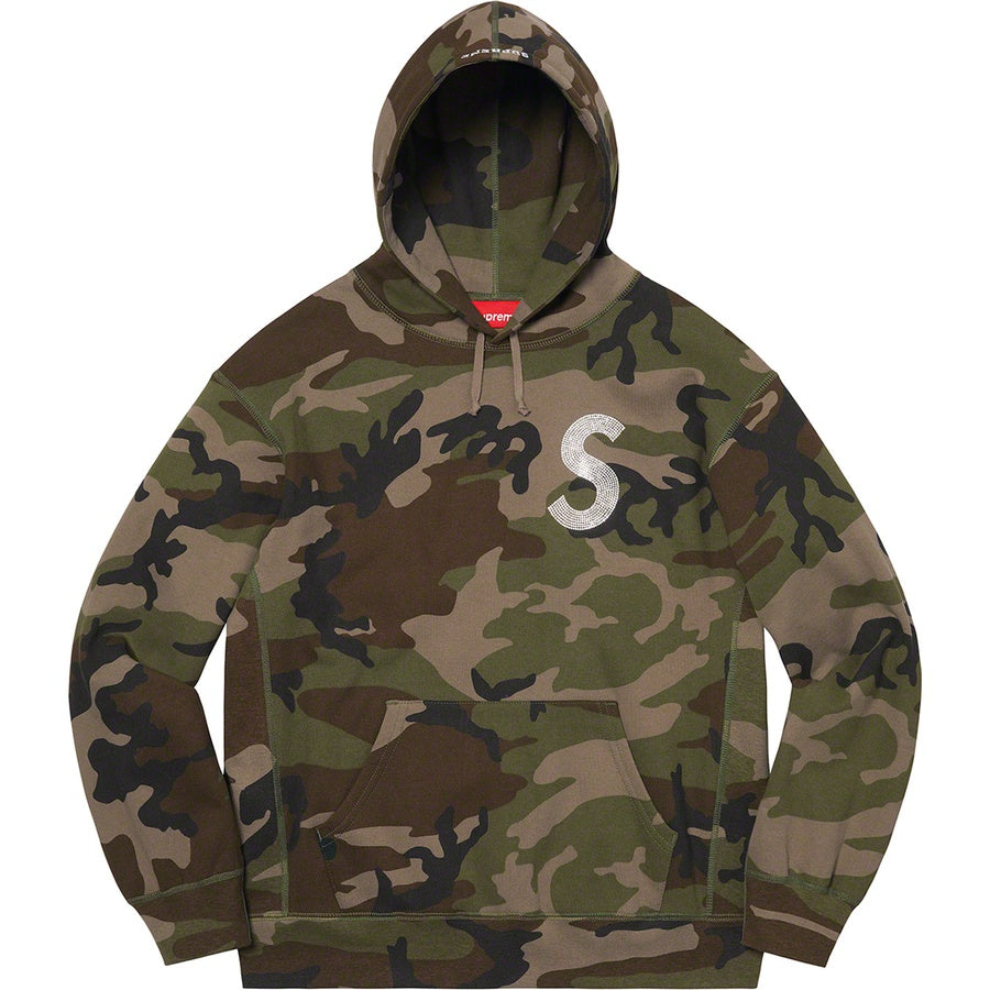 Supreme Swarovski S Logo Hooded Sweatshirt – HypeBeast GarSal